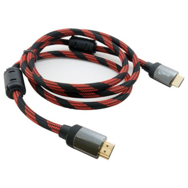 Кабель Extradigital HDMI до HDMI, 1.5m, v2.0, 28 AWG, Gold, Nylon, Hi-Speed